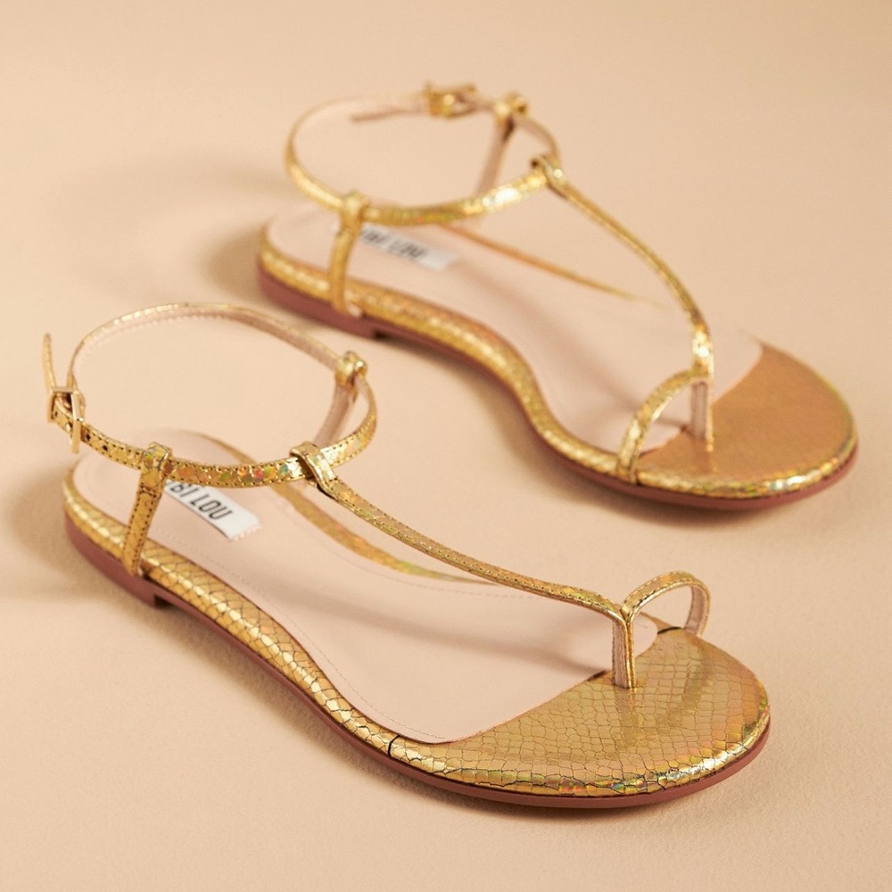 Bibi Lou Toe Loop Flat Sandal - image 1